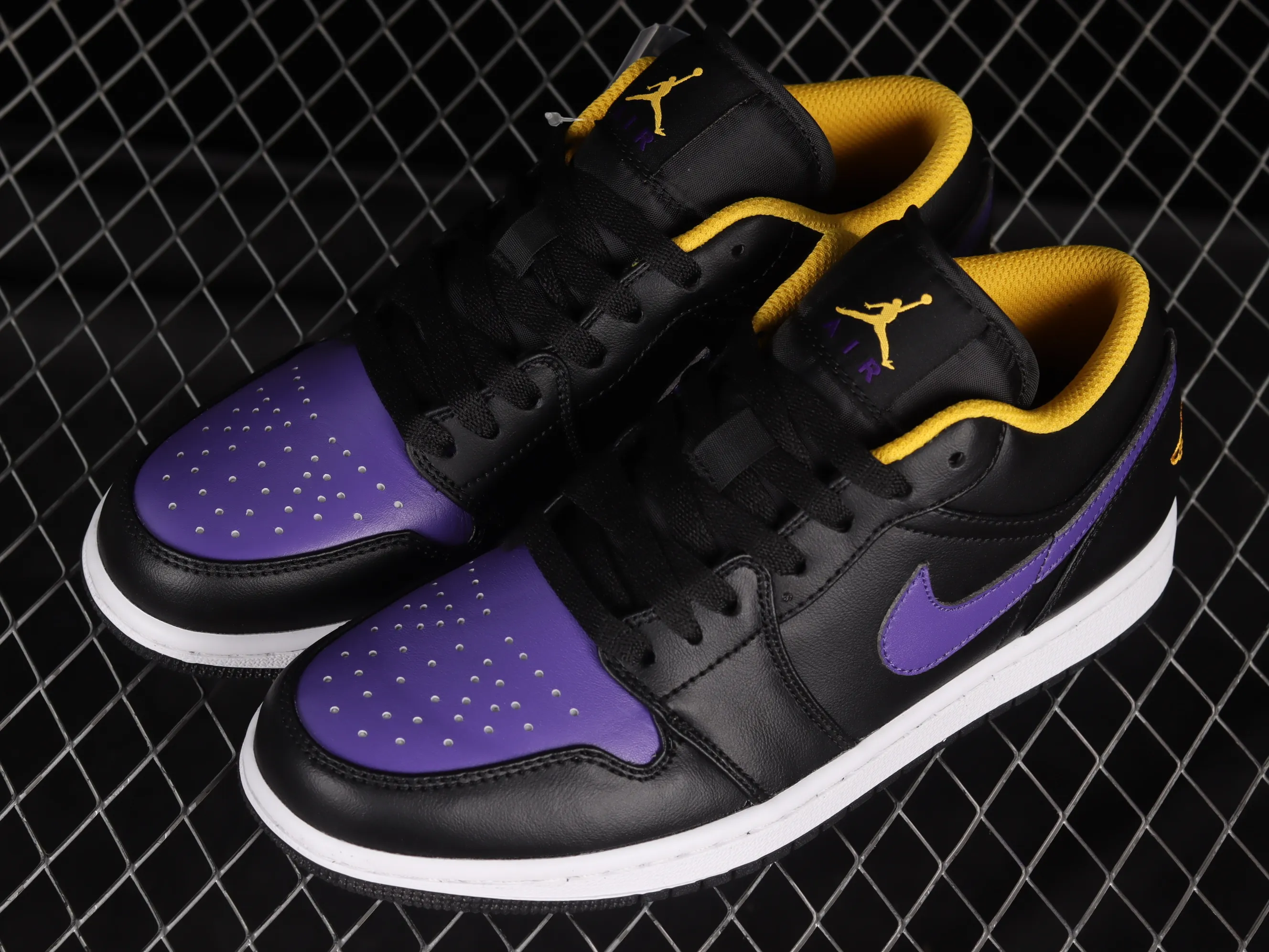 All categories Air Jordan Jordan series basketball shoes Air Jordan 1 Low Air Jordan 1 Low "Dark Concord" AJ1 Joe 1 black blue 553558-075